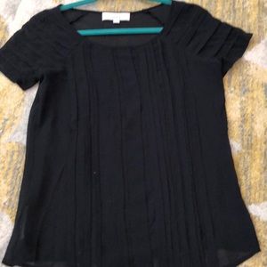 Loft Small Black Professional Top